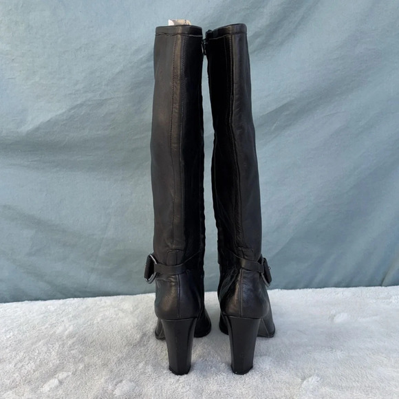 EUC ANTONIO MELANI Black Percy Boots Size 8 - Picture 4 of 7